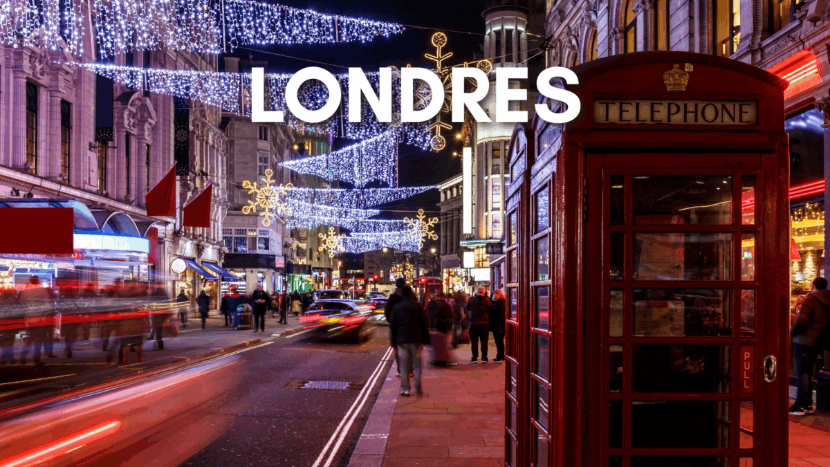 LONDRES EN QUARTIER LIBRE <br> SAMEDI 6 DECEMBRE