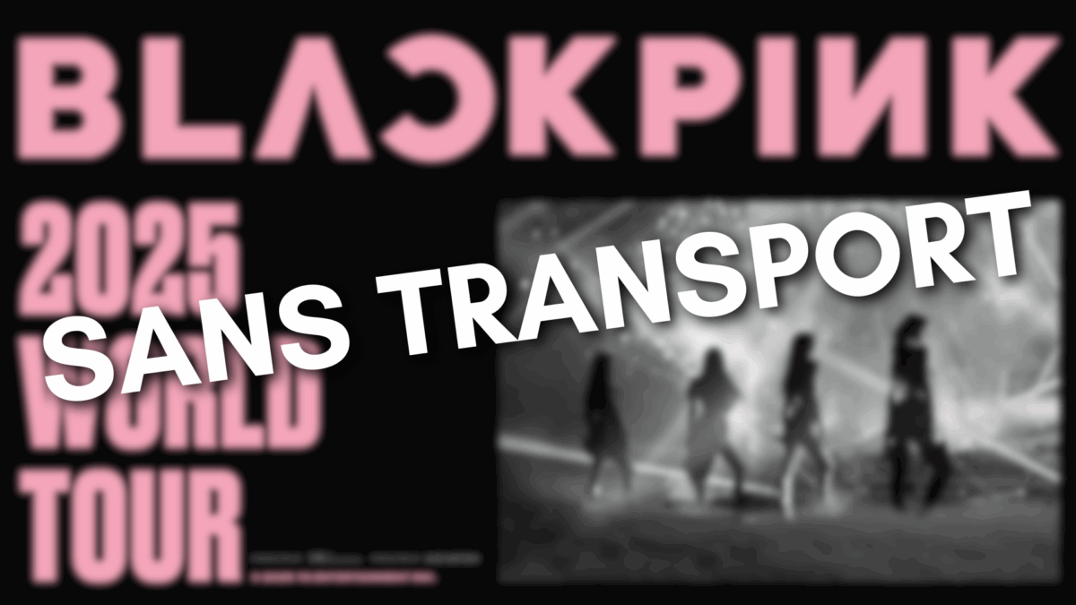 BLACKPINK SANS TRANSPORT <br> SAMEDI 2 AOÛT