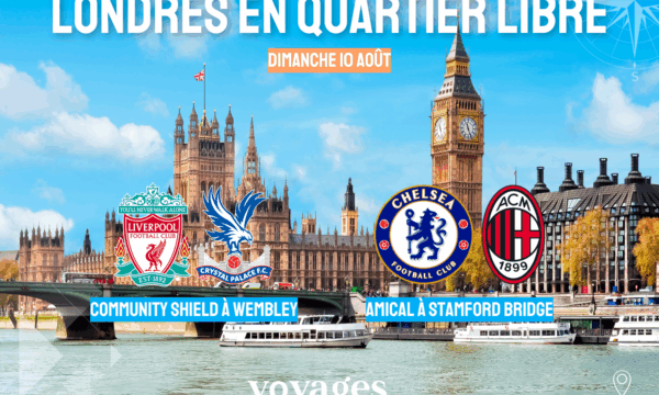 LONDRES EN QUARTIER LIBRE <br> DIMANCHE 10 AOÛT