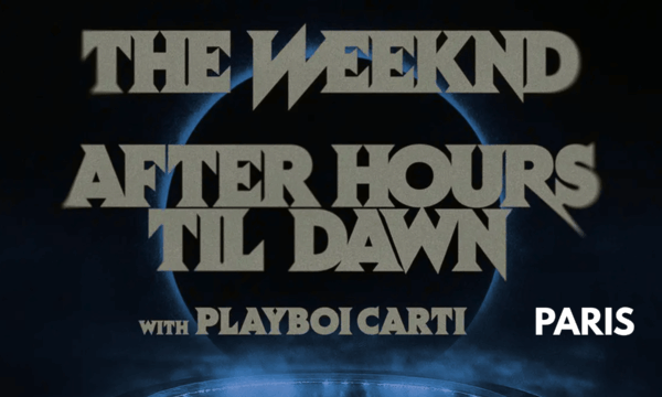 THE WEEKND PARIS <br> DIMANCHE 12 JUILLET 2026