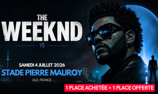 THE WEEKND LILLE <br> VENDREDI 3 JUILLET 2026