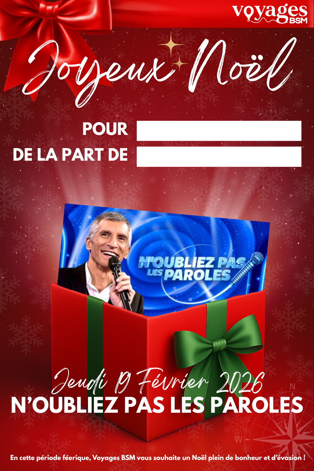 Vous consultez actuellement N&rsquo;OUBLIEZ PAS LES PAROLES – JEUDI 19 FEVRIER 2026