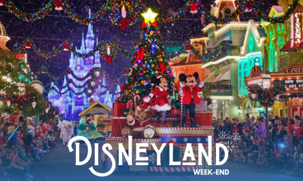 DISNEYLAND PARIS <br> WEEK-END 12-13 DECEMBRE