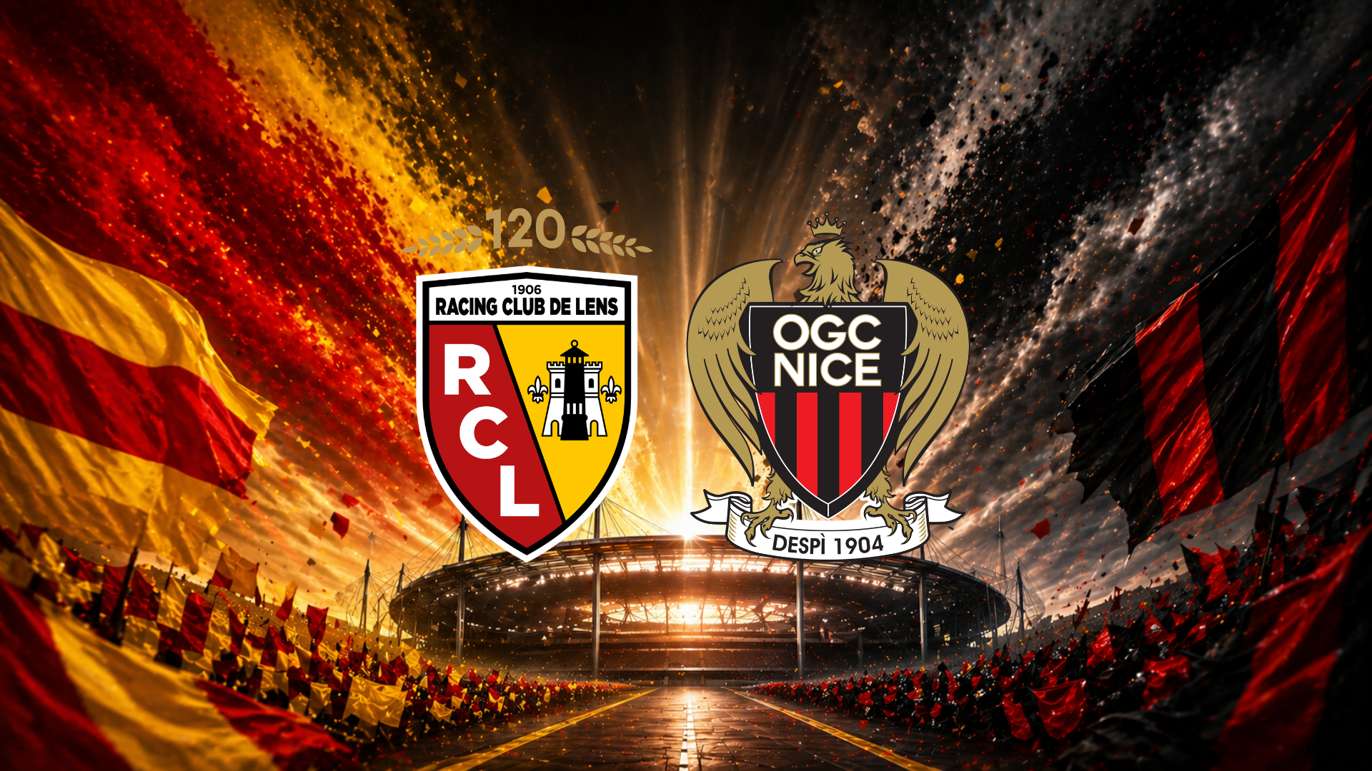 RC LENS - OGC NICE <br> VENDREDI 22 MAI