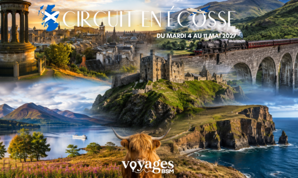 CIRCUIT ECOSSE <br> DU MARDI 4 AU MARDI 11 MAI 2027