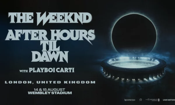 THE WEEKND WEMBLEY <br> MARDI 18 AOÛT